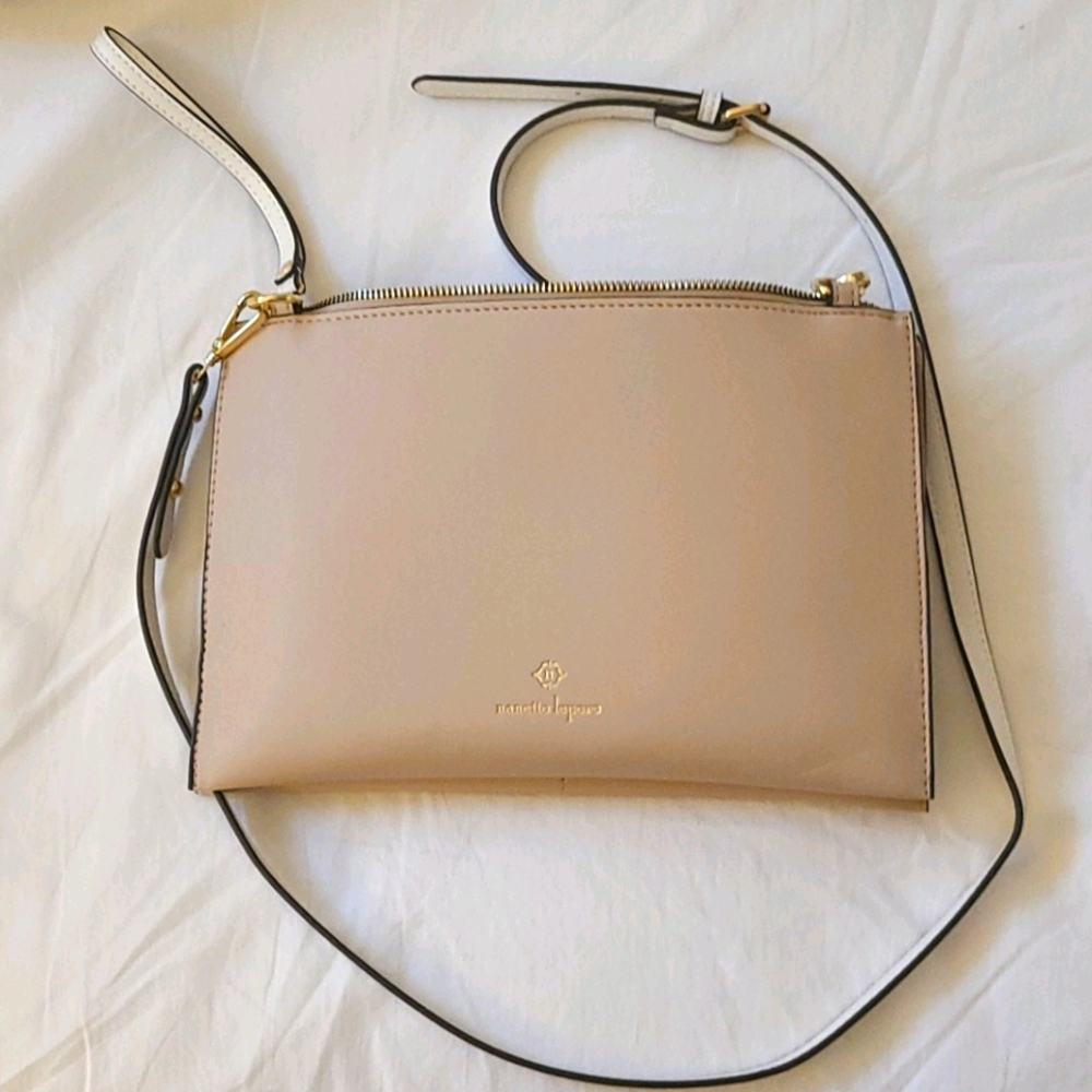 Nanette Lepore Nude Crossbody Handbag - Picture 8 of 9